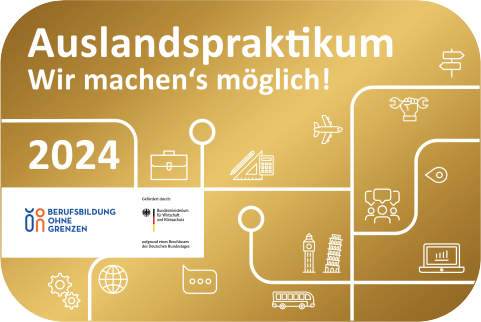 SLAM Zukunfts-Ausbildung_Auslandspraktikum_Siegel+