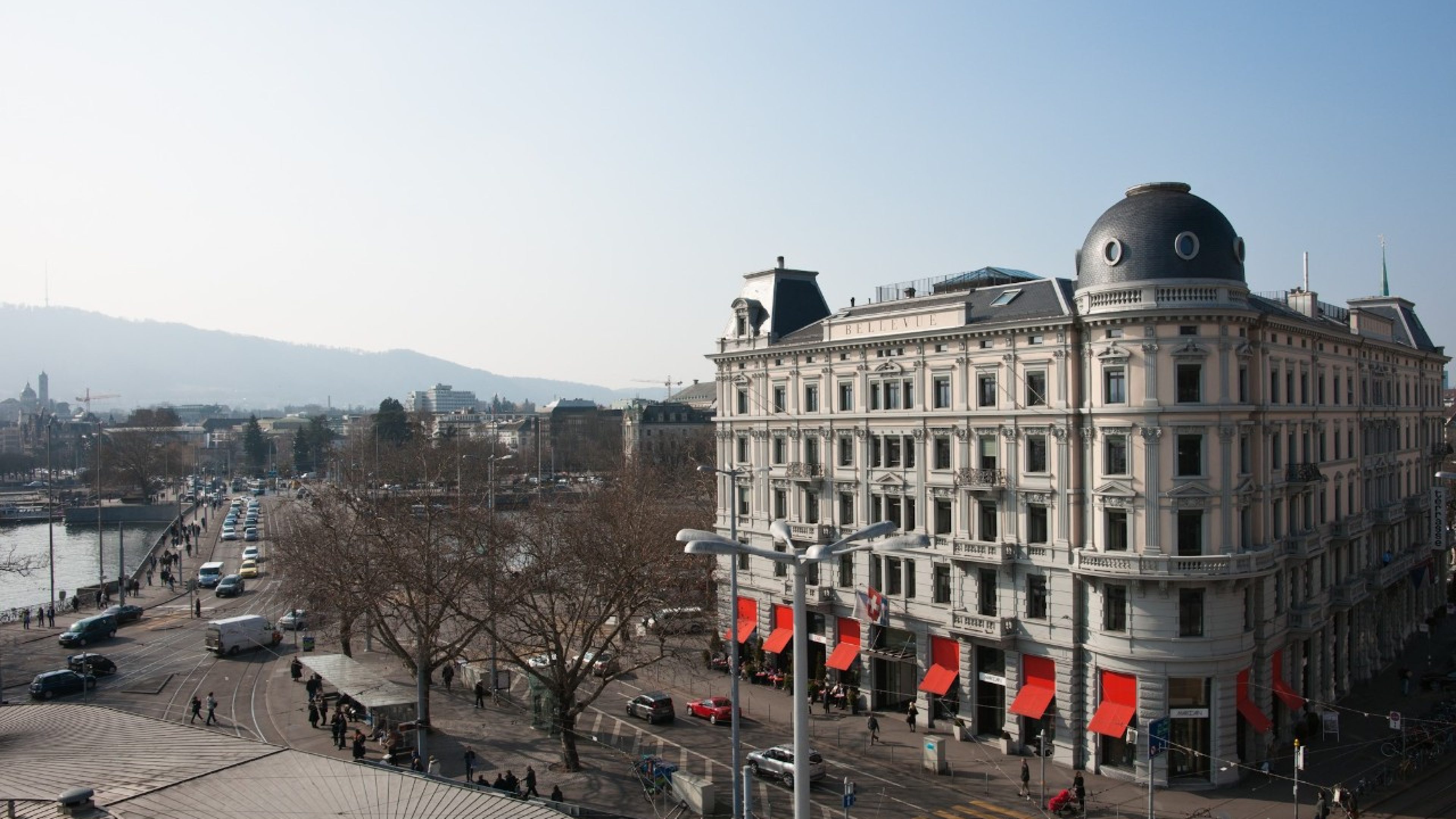 Prunkbau «Haus Bellevue» in Zürich: Gebaut 1856 und dank Sanierungen noch heute in bester Verfassung.